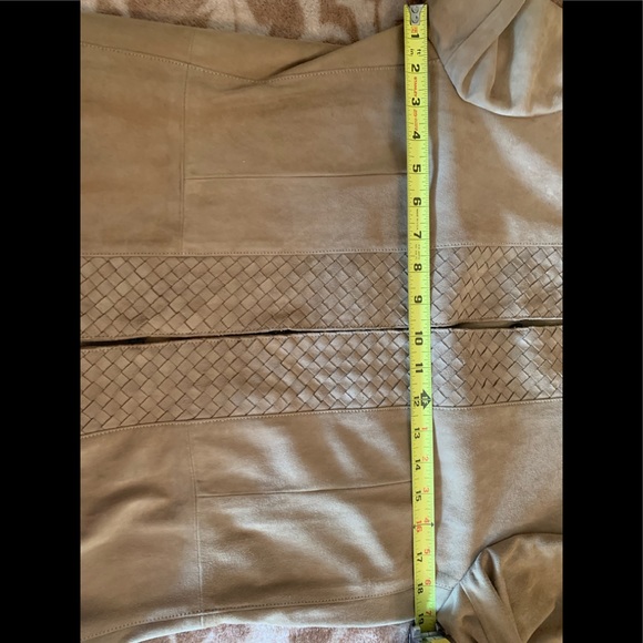 Adrienne Vittadini Suede Jacket Made In Italy. - Picture 10 of 12